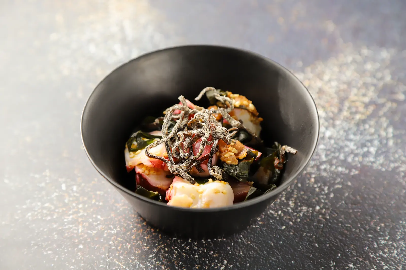 タコの梅和え塩昆布